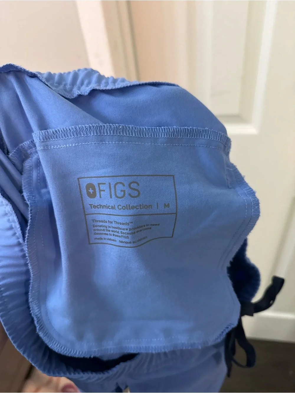Figs Tansen Scub Joggers Ceil Blue Men’s